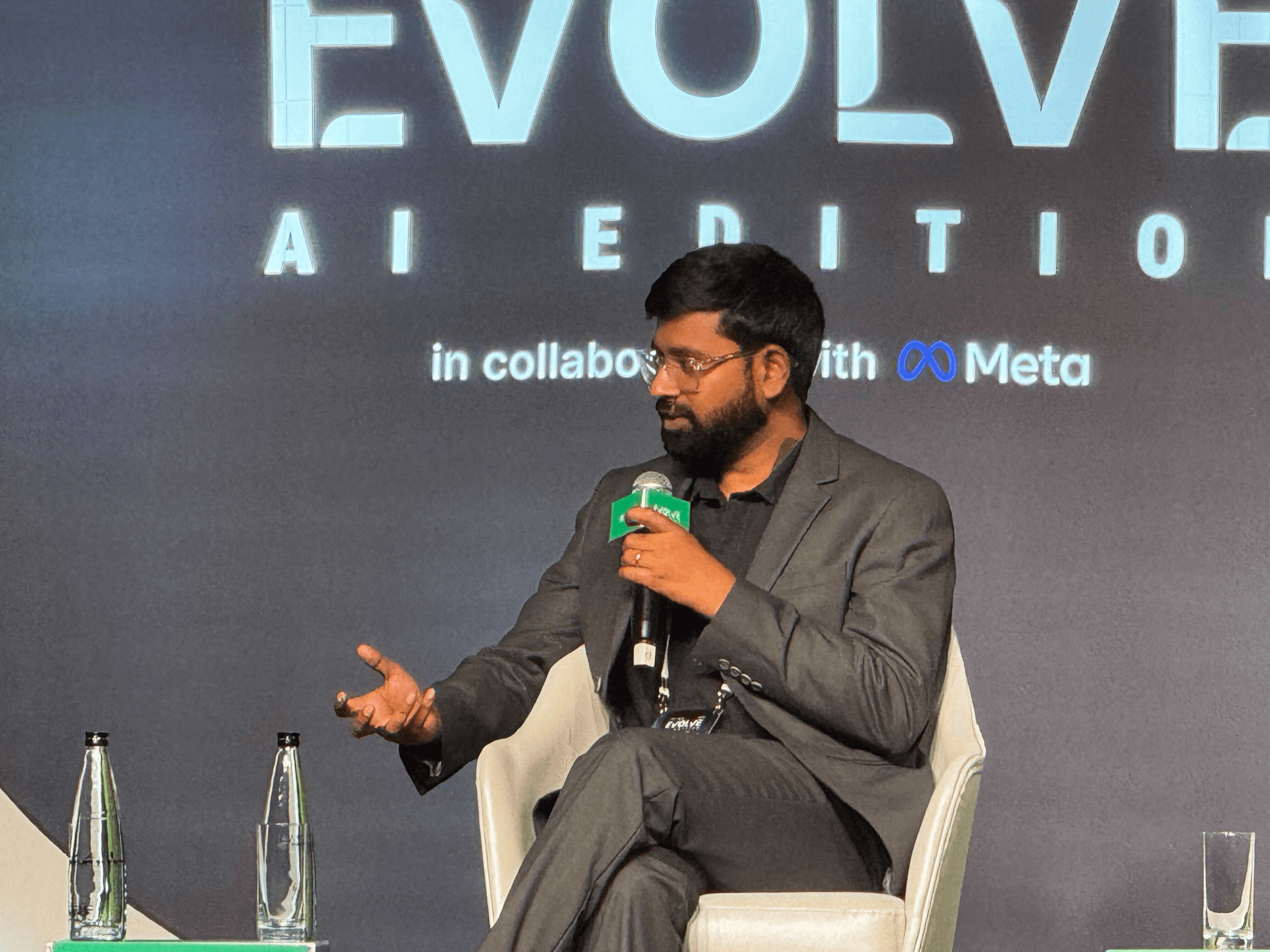Ashutosh at EVOLVE AI Edition